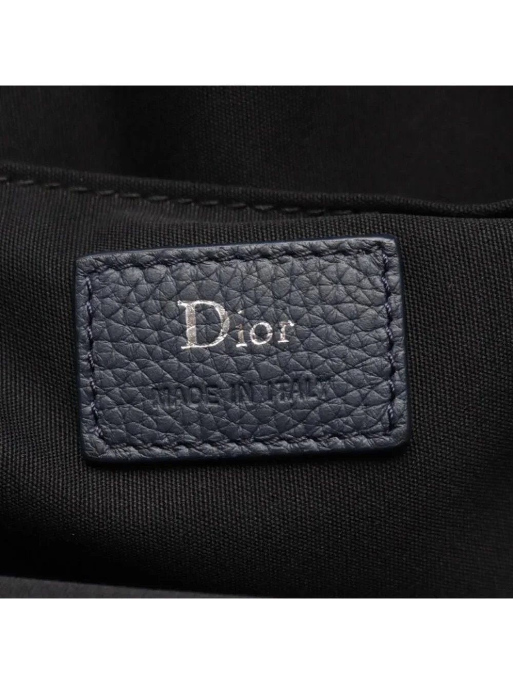Dior Homme Backpack Atelier Navy Leather